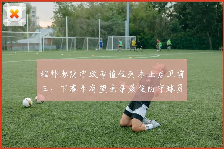 程帅澎防守效率值位列本土后卫前三，下赛季有望竞争最佳防守球员